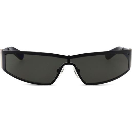 Alexander McQueen Eyewear occhiali da sole y2k - nero
