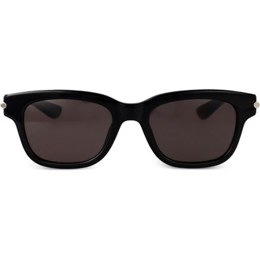 Alexander McQueen Eyewear occhiali da sole squadrati - nero