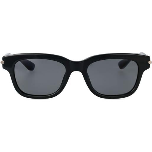 Alexander McQueen Eyewear occhiali da sole squadrati - nero