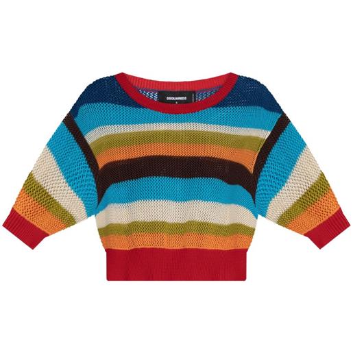 DSQUARED2 t-shirt in cotone - rosso