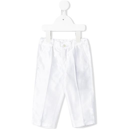 Dolce & Gabbana Kids pantaloni taglio straight - bianco
