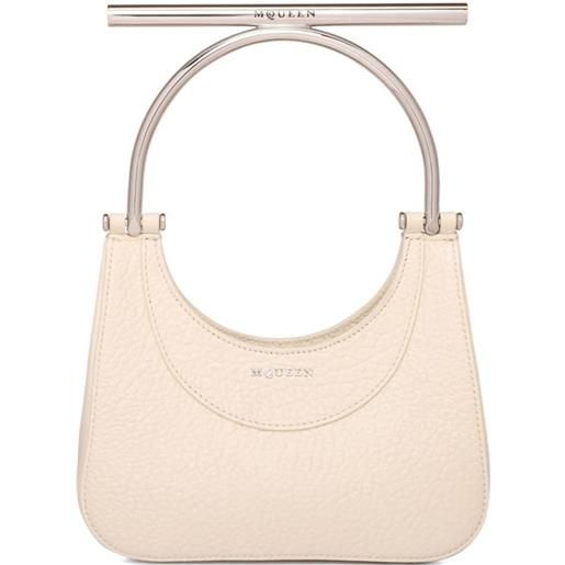 Alexander McQueen clutch in pelle - bianco