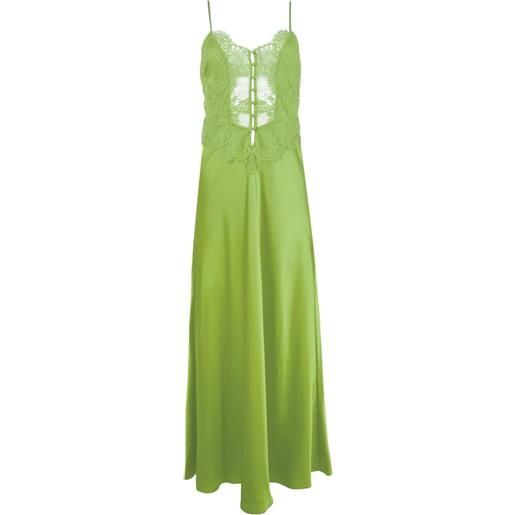 Temperley London sottoveste thalia - verde