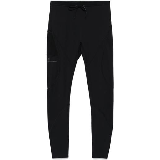 On Running leggings faction women's active x post archive - nero