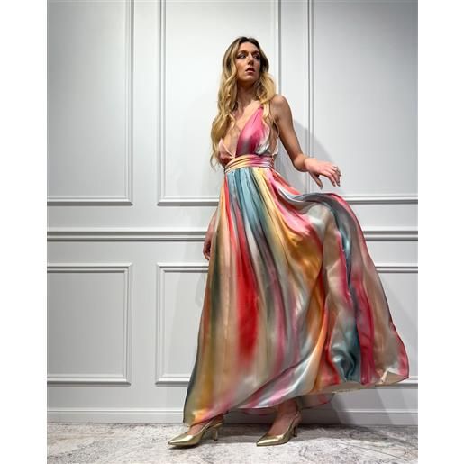 SILENCE LIMITED abito lungo rainbow - jolly - SILENCE LIMITED