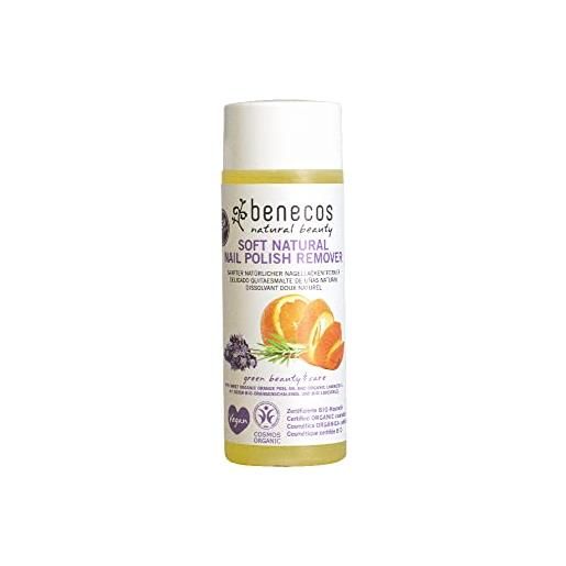 benecos solvente naturale per smalto unghie 125 ml benecos