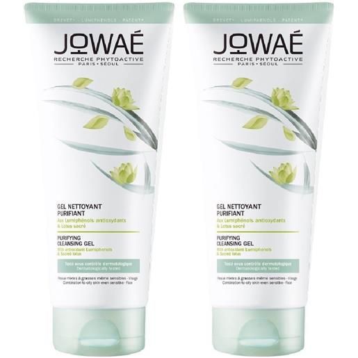 Jowae (Laboratoire Native It.) jowaé gel detergente purificante anti imperfezioni viso set da 2 2x200 ml detergente
