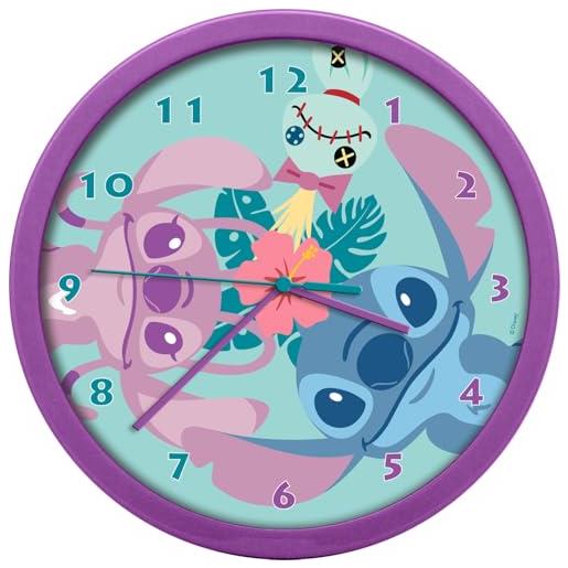 Kids Licensing - orologio da parete stitch per ragazze