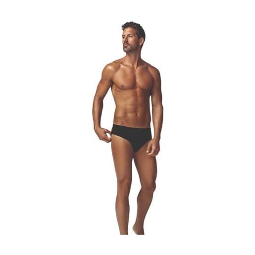 Galeone - Biancheria e Tessuti mutande uomo slip [100% cotone] slip uomo cotone, intimo uomo confortevole colore nero (it, testo, s, regular, regular, 1, con elastico)