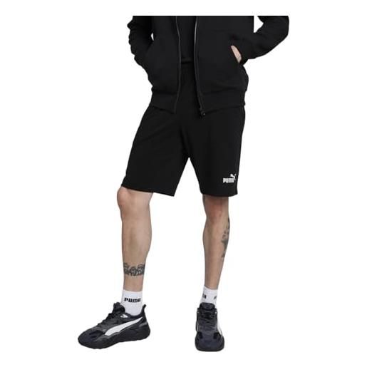 Puma pantaloncini da uomo ess no. 1 logo jersey pantaloncini lavorati a maglia, puma black, m