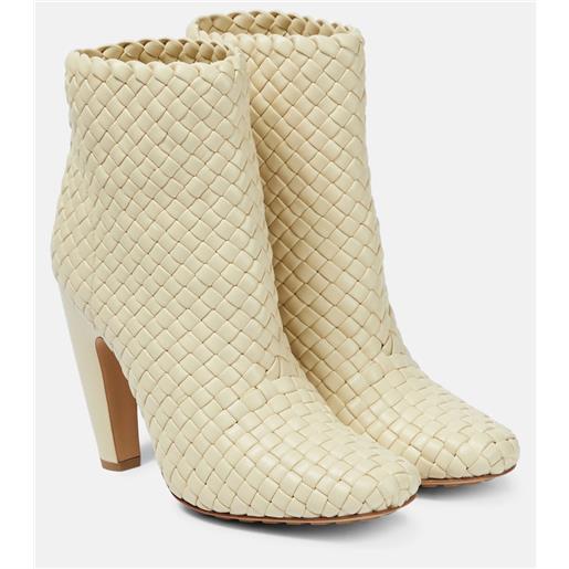 Bottega Veneta stivaletti canalazzo in pelle