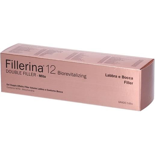 LABO INTERNATIONAL Srl fillerina 12 double filler biorevitalizing mito 5bio labbra e bocca labo 7ml