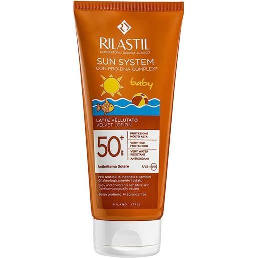 IST.GANASSINI SpA rilastil, sun system baby latte vellutato spf50+, 250 ml