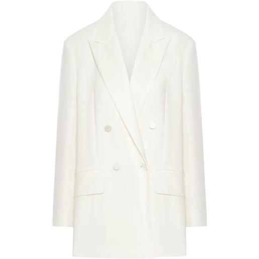 Max Mara blazer doppiopetto - bianco