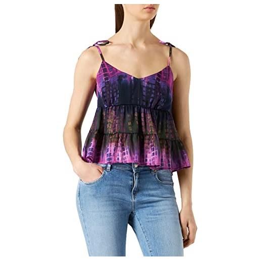 Desigual camicia da donna, colore: rosso, m