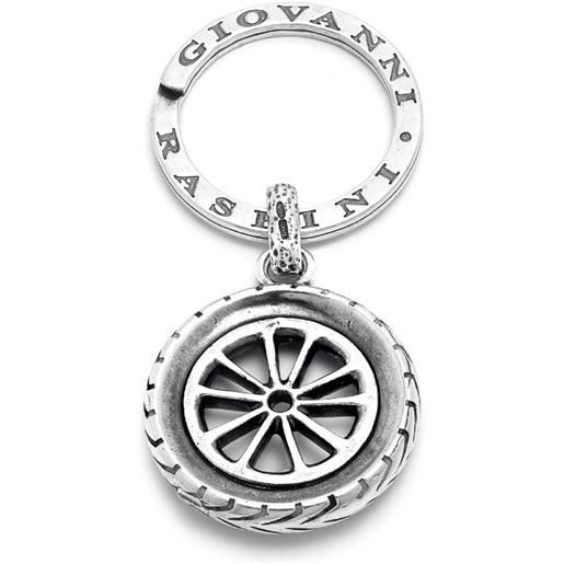 Giovanni Raspini / portachiavi ruota / argento - 11639