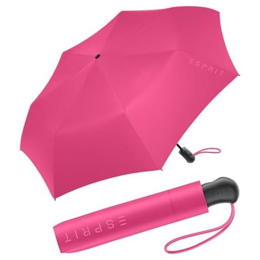 Esprit ombrello tascabile easymatic light on zu automatico fj 2022, magenta, 93 cm, ombrello tascabile automatico