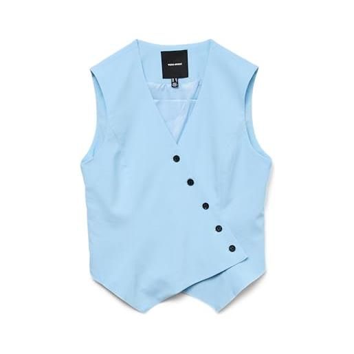 VERO MODA vmliba sl waistcoat, airy blue, 44 donna