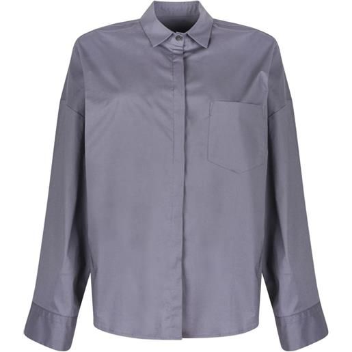 Nine In The Morning camicia in cotone - grigio