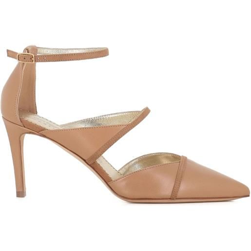 Antonio Barbato Maestri Veneziani pumps in pelle 80mm - toni neutri