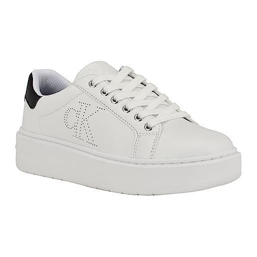 Calvin Klein sneaker daili donna, nero, 35 eu