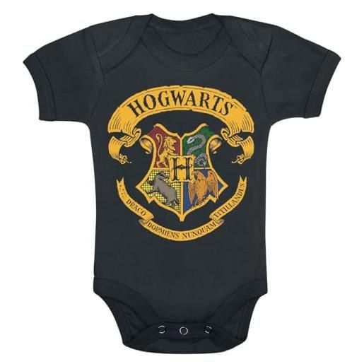 Harry potter and toddler vest, nero, 74 unisex baby