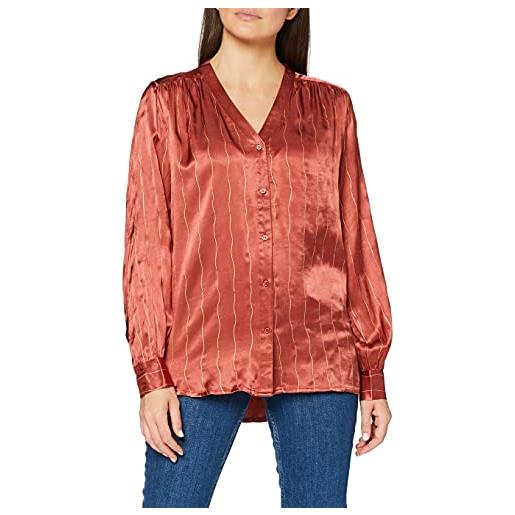 SPARKZ COPENHAGEN sparkz rebecca shirt blusa, red (sienna 549), 36 donna