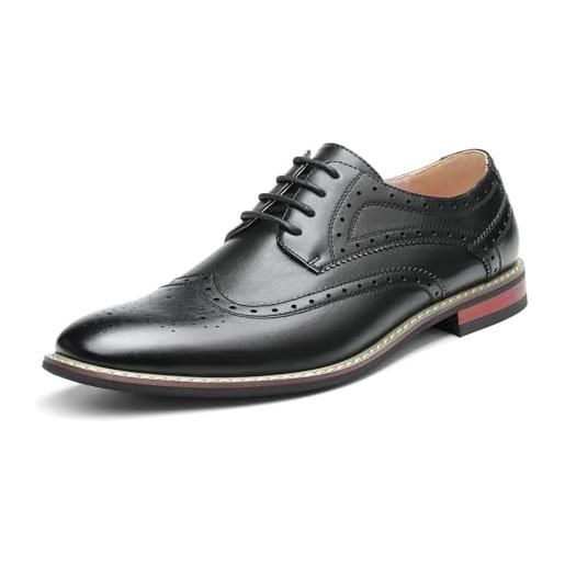 Scarpe Stringate Oxford Uomo MEIJIANA In Pelle Sintetica, Eleganti E Casual Per Ufficio E Tempo Libero, Estive
