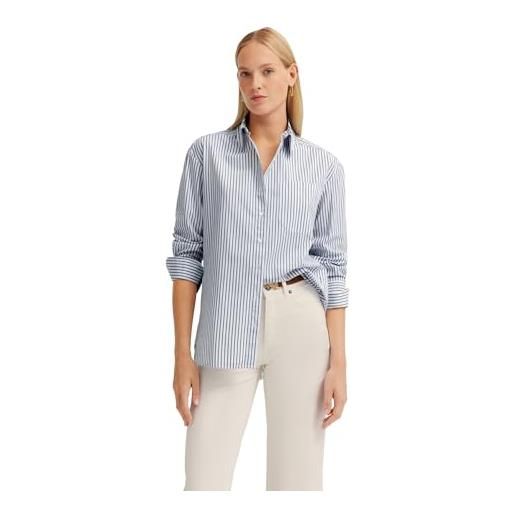 bugatti w3684-2311 camicia da donna, 360-blu, 52
