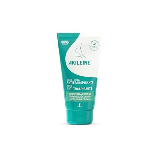 Akileine crema antitraspirante per piedi 75 ml adatto a partire da 3 anni 95,8% di ingredienti naturali