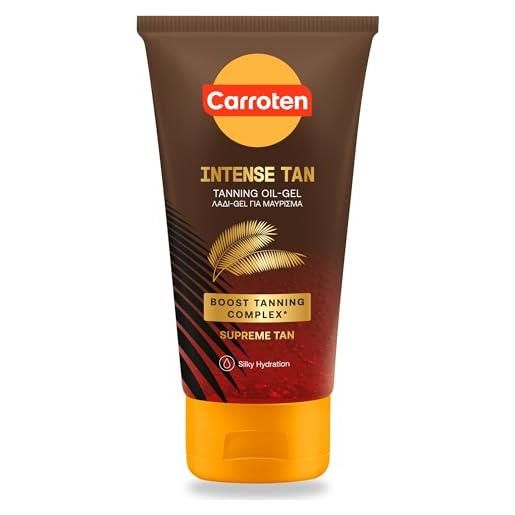 Carroten tanning oil gel intensive 150 ml - acceleratore di abbronzatura con olio di cocco e vitamine a ed e - carotten olio gel abbronzante per un'abbronzatura veloce