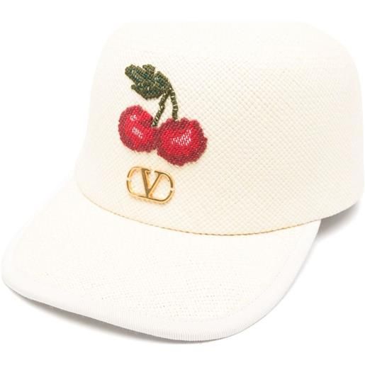 Valentino Garavani cappello da baseball cherry - toni neutri