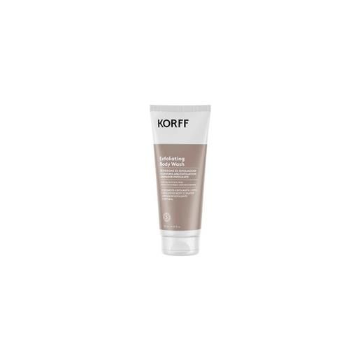 Korff - body exfoliating wash detergente corpo esfoliante confezione 200 ml