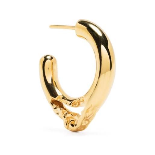 Piccoli Orecchini A Cerchio Intrecciati, Cerchi Di Croissant - Foto 3