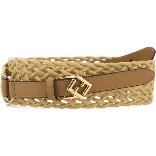FENDI cintura intrecciata - toni neutri