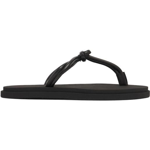 EMME PARSONS sandali knot in pelle e gomma 10mm