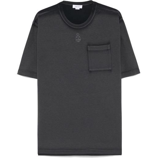 Alexander McQueen t-shirt skull - nero