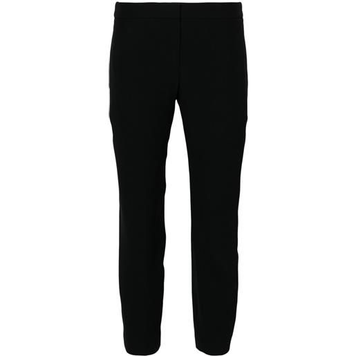 Alexander McQueen pantaloni a sigaretta - nero