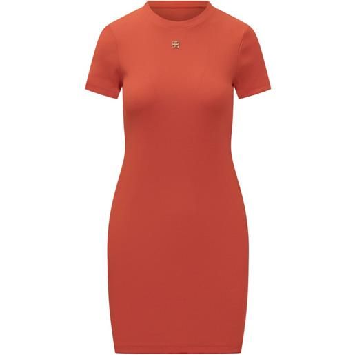 Givenchy abito midi 4g - arancione