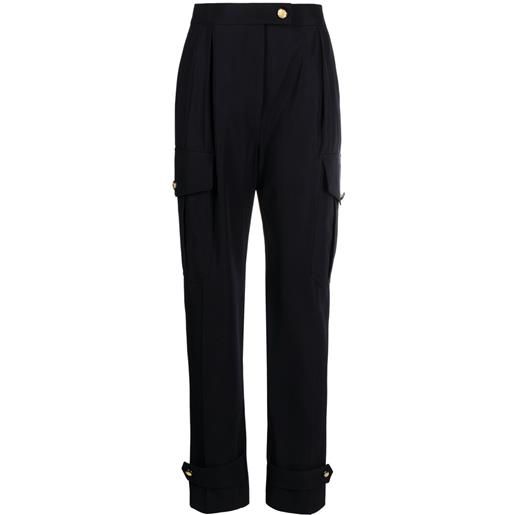 Alexander McQueen cargo affusolati - blu