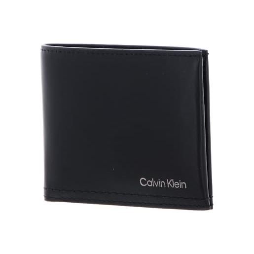 Calvin Klein duo stitch bifold 6cc w/bill ck black