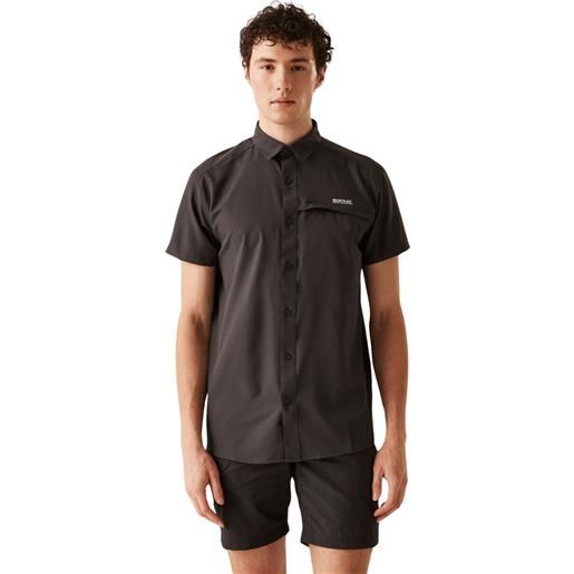 REGATTA travel packaway s/s shirt camicia manica corta uomo