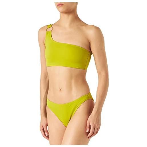 KENDALL + KYLIE kendall & kylie k&k w swimmwear one shoulder ring bikini kkw3619109, elia green, s women's