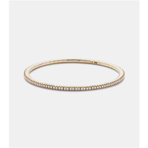 Bucherer Fine Jewellery bracciale stretchy in oro 18kt con diamanti