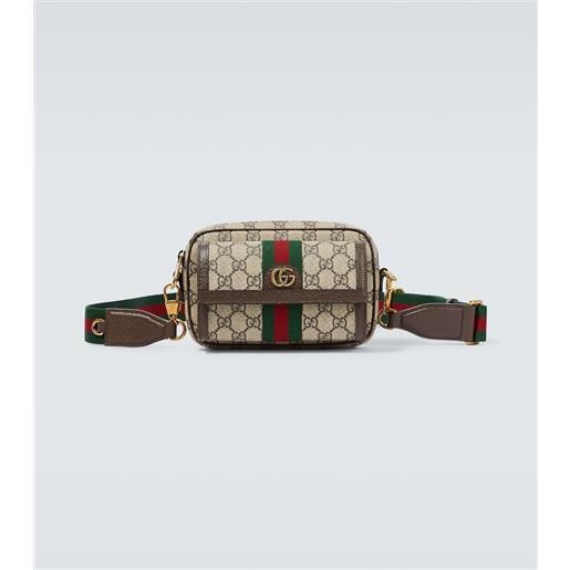 Gucci borsa a tracolla ophidia mini in canvas gg supreme