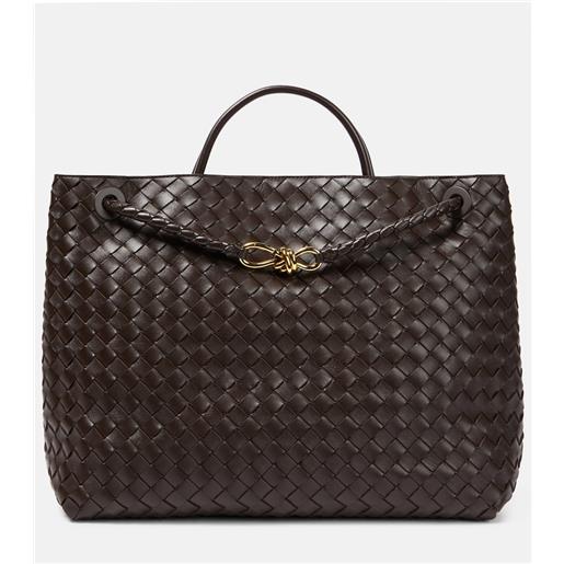 Bottega Veneta borsa andiamo large in pelle