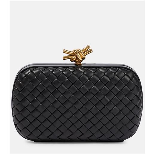 Bottega Veneta clutch knot in pelle intrecciata