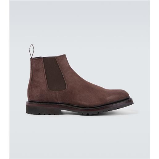 George Cleverley stivaletti chelsea jason in suede