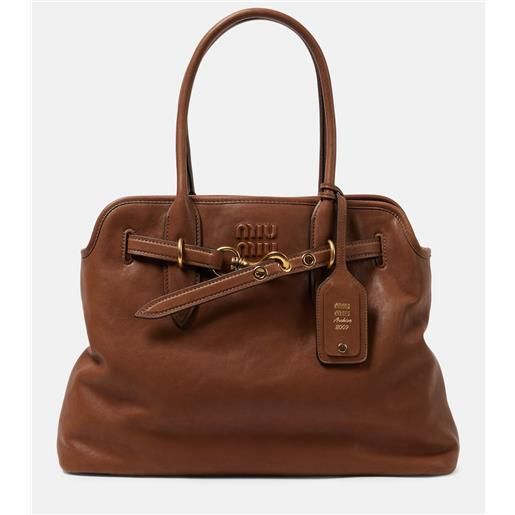 Miu Miu borsa aventure medium in pelle