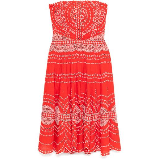 Charo Ruiz Ibiza abito iris midi - rosso